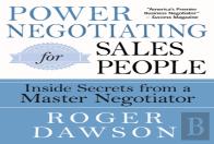 Power Negotiating For Salespeople