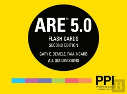 Bertrand.pt - Ppi Are 5.0 Flash Cards:  Rapid Review Of Key Topics (Cards), 2nd Edition - More Than 400 Architecture Flashcards