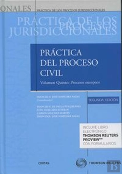 Bertrand.pt - Práctica Del Proceso Civil. Tomo I. Volumen 5º. Procesos Europeos (Papel + E-Book)