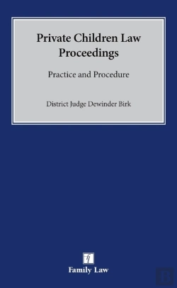 Bertrand.pt - Practice And Procedure In Private Children Law Proceedings