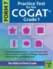 Practice Test For The Cogat Grade 1 Form 7 Level 7