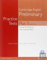 Practice Tests Plus Pet 3 With Key And Multi-Rom/Audio Cd Pack