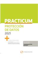 Practicum Protección De Datos 2021 (Papel + E-Book)