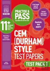Practise And Pass 11+ Cem Test Papers - Test Pack 1