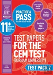 Practise And Pass 11+ Cem Test Papers - Test Pack 2