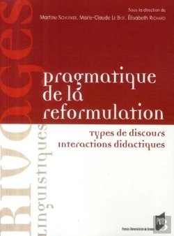 Bertrand.pt - Pragmatique De La Reformulation