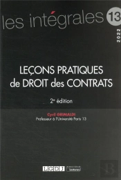 Pratique De Droit Des Contrats, 2eme Edition