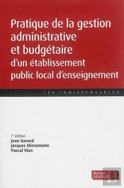 Pratique De Gestion Administ Et Budget D'Un Eple 7e Ed
