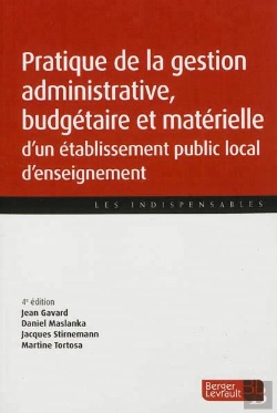 Bertrand.pt - Pratique De La Gestion Materielle D'Un Eple 4e Edition