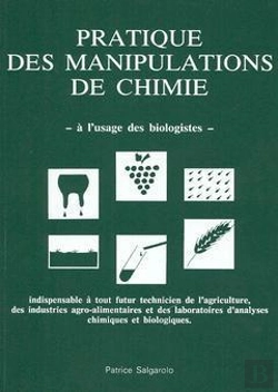 Bertrand.pt - Pratique Des Manipulations De Chimie A L'Usage Des Biologistes