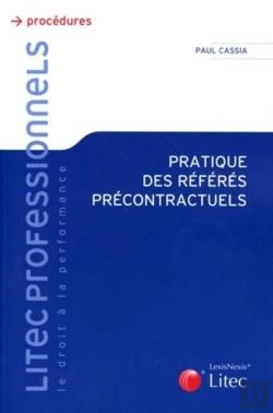 Bertrand.pt - Pratique Des Référés Précontractuels