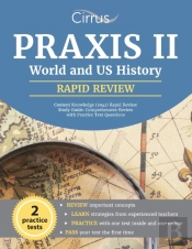 Praxis Ii World And Us History Content K