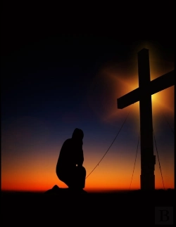 Bertrand.pt - Prayer At The Cross Christian Inspirational Notebook