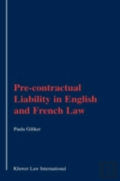 Pre-Contractual Liability In English And French Law