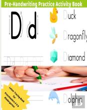 Pre-Handwriting Practice Activity Book