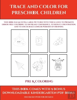 Bertrand.pt - Pre K Coloring (Trace And Color For Preschool Children)