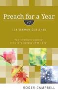 Preach For A Year Â€“ 104 Sermon Outlines