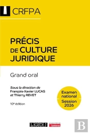 Précis De Culture Juridique : Examen National Session 2026 (10e Édition)