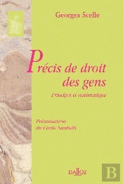Précis De Droit Des Gens ; Principes Et Systématique