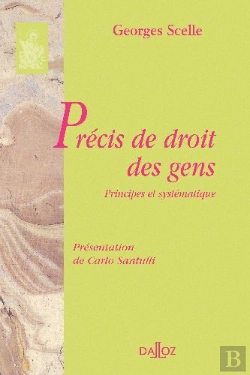 Bertrand.pt - Précis De Droit Des Gens ; Principes Et Systématique