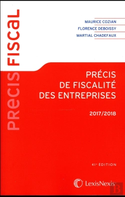 Bertrand.pt - Precis De Fiscalite Des Entreprises 2017 - 2018