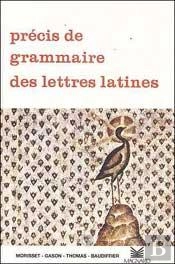 Precis De Grammaire Des Lettres Latines ; Lycee
