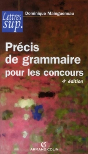 Précis De Grammaire Pour Les Concours