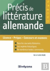 Précis De Littérature Allemande