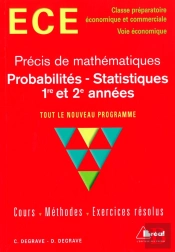 Precis De Maths Ece ; Probabilites Et Statistiques