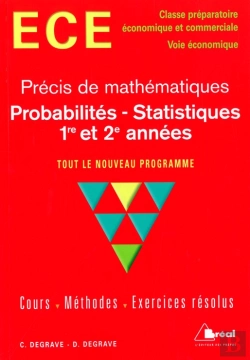 Bertrand.pt - Precis De Maths Ece ; Probabilites Et Statistiques