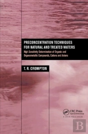 Preconcentration Techniques For Natural And Treated Waters