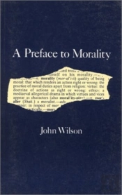 Preface To Morality