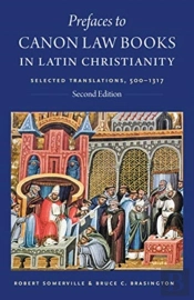 Prefaces To Canon Law Books In Latin Christianity