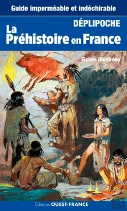 Bertrand.pt - Prehistoire De La France (Deplipoche - Carte Laminee)