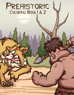Bertrand.pt - Prehistoric Coloring Book 1   2