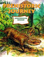 Prehistoric Journey Coloring Book