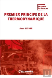 Premier Principe De La Thermodynamique Tome 1