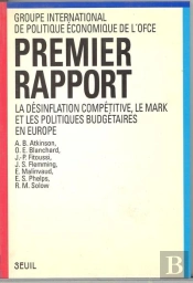 Premier Rapport. La Desinflation Competitive, Le Mark Et Les Politiques Budgetaires En Europe