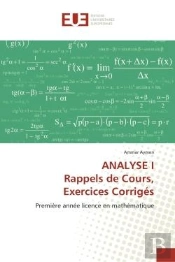Premiere Annee Licence En Mathematique