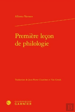 Bertrand.pt - Première Leçon De Philologie