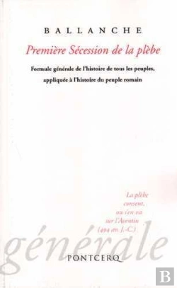 Bertrand.pt - Première Sécession De La Plèbe : Première Partie De La 