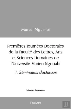 Bertrand.pt - Premieres Journees Doctorales De La Faculte Des Lettres, Arts Et Sciences Humaines De L Universite M