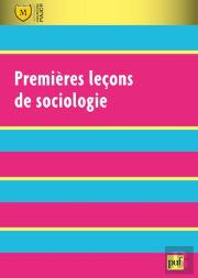 Premieres Lecons De Sociologie (Ed 3)