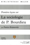Premières Leçons Sur La Sociologie De P. Bourdieu