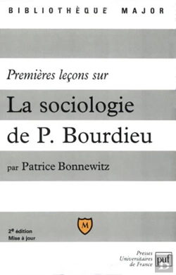 Bertrand.pt - Premières Leçons Sur La Sociologie De P. Bourdieu
