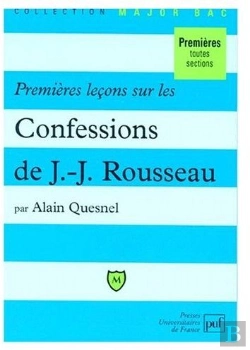 Bertrand.pt - Premières Leçons Sur Les Confessions De J.-J. Rousseau ; Premières Toutes Sections