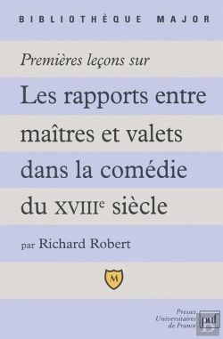 Bertrand.pt - Premières Leçons Sur Les Maîtres Et Valets Dans La Comédie Du Xviiie Siècle