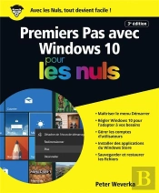 Premiers Pas Avec Windows 10 3e Pour Les Nuls
