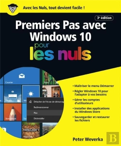 Bertrand.pt - Premiers Pas Avec Windows 10 3e Pour Les Nuls
