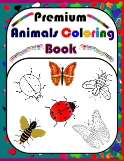 Bertrand.pt - Premium Animals Coloring Book